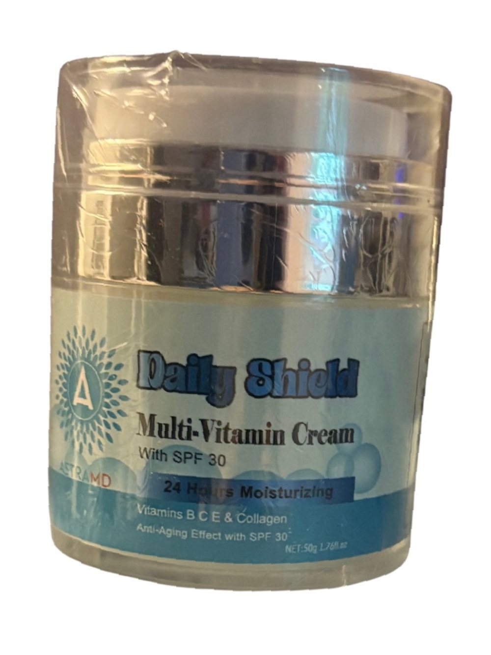 ASTRA MD Daily Shield Multi-Vitamin Face Cream SPF 30 50g Sealed